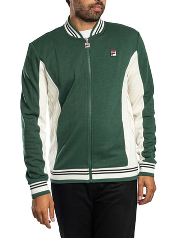 Fila Settanta Baseball Track Jacket, Green