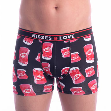 Atmungsaktive Boxershorts aus Stoff, Modell Beers KL10002, Herren