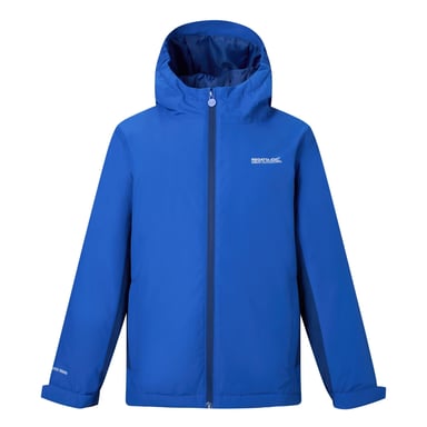 Regatta Hurdle geïsoleerde waterdichte jas voor kinderen (Olympian Blue/Aviator Blue)