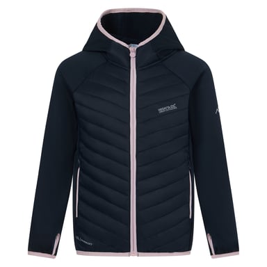 Regatta Andreson Hybride Gewatteerd Jasje voor Kinderen/Kinderen (Marineblauw/Poederlila)
