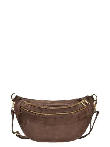 Luisa Vannini Chestnut Brown Cowhide Leather Bag