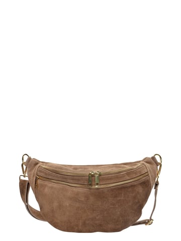 Luisa Vannini Beige Calf Leather Bag