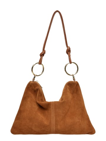 Luisa Vannini Brown Cowhide Leather Bag
