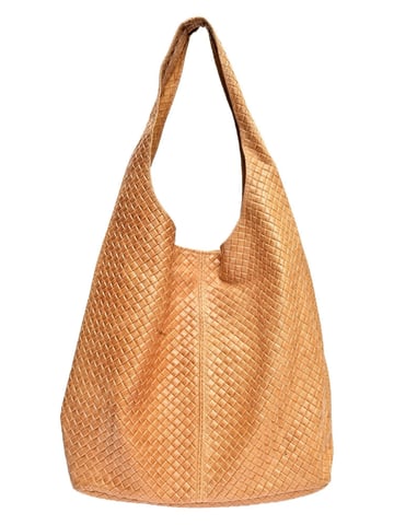 Luisa Vannini Brown Cowhide Leather Bag
