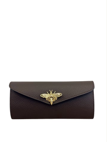 Anna Luchini Chestnut Cowhide Leather Bag