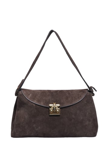Isabella Rhea Two-Tone Cowhide Leather Bag