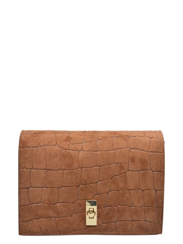 Roberta M COGNAC Cowhide Leather Bag