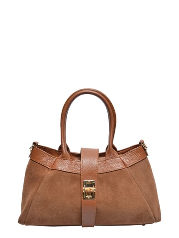 Isabella Rhea COGNAC Cowhide Leather Bag