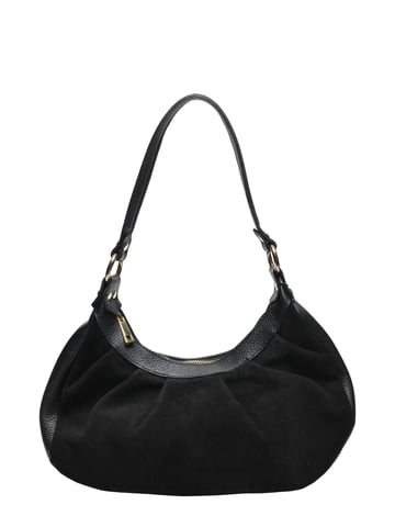 Roberta M BLACK Cowhide Leather Bag