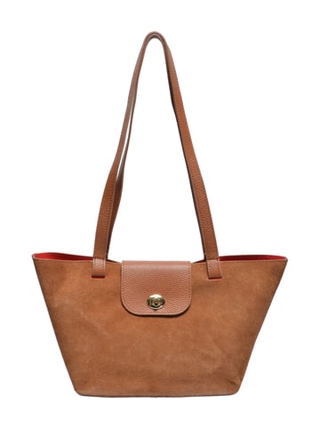 Roberta M COGNAC Leather Bag