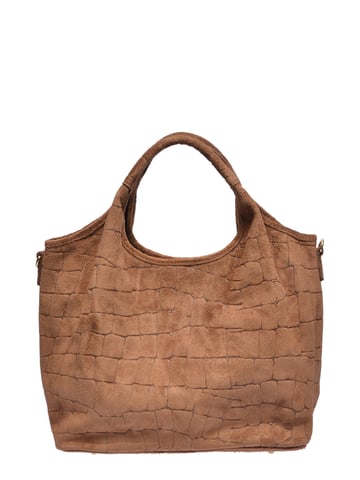 Anna Luchini Brown Cowhide Leather Bag