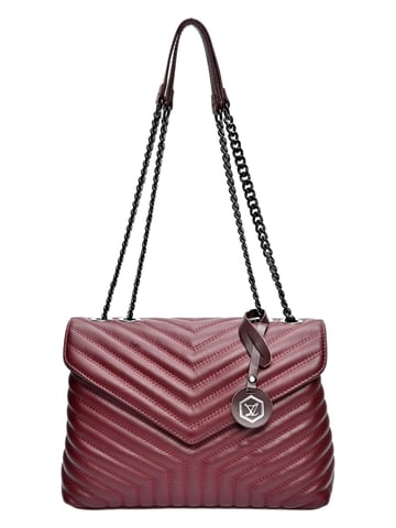Luisa Vannini WEIN Cowhide Leather Bag