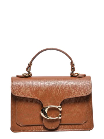 Roberta M COGNAC Cow Leather Bag