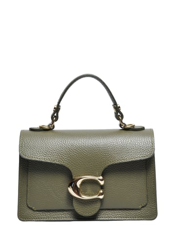 Roberta M Two-Tone Cowhide Leather Bag