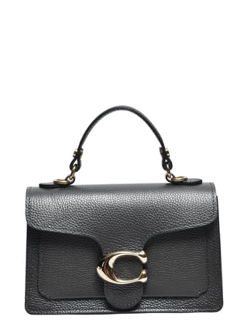 Roberta M Black Cow Leather Bag