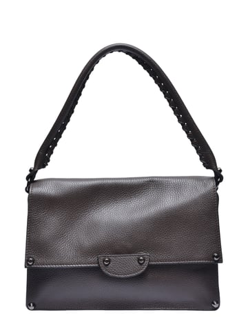 Isabella Rhea Two-Tone Cowhide Leather Bag