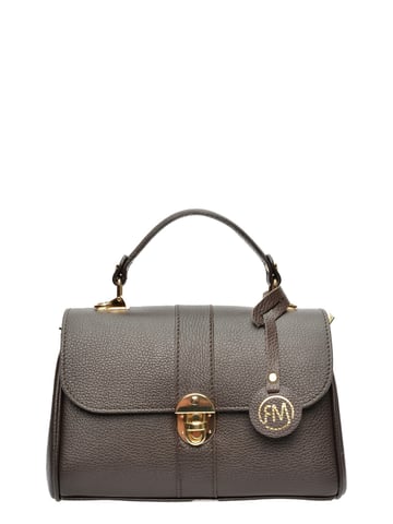 Roberta M Chestnut Brown Leather Bag