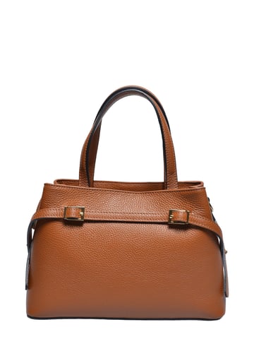 Roberta M COGNAC Calf Leather Bag