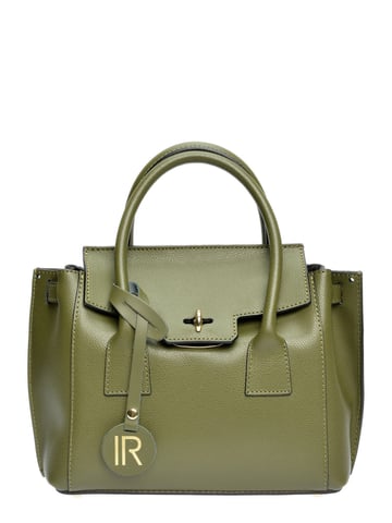 Isabella Rhea Green Cowhide Leather Bag