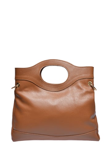 Anna Luchini Brown Calf Leather Bag