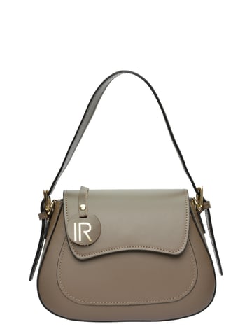 Isabella Rhea Beige Cowhide Leather Bag