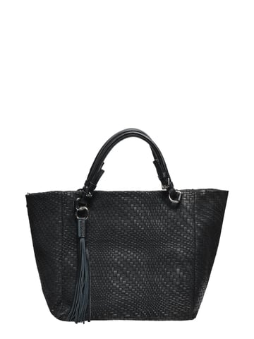 Roberta M Black Cow Leather Bag