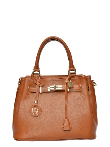 Isabella Rhea Brown Cowhide Leather Bag