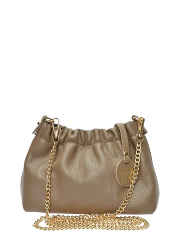 Isabella Rhea Beige Cow Leather Bag