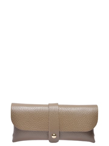 Roberta M Beige Cowhide Leather Bag