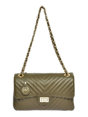 Roberta M Green Cowhide Leather Bag