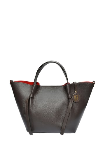Isabella Rhea Chestnut Brown Cowhide Leather Bag