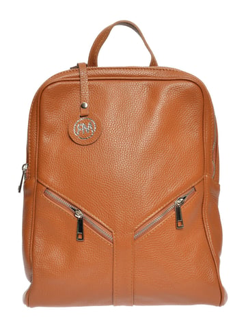 Roberta M Brown Cow Leather Bag