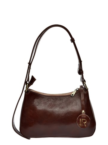 Isabella Rhea Chestnut Brown Cowhide Leather Bag