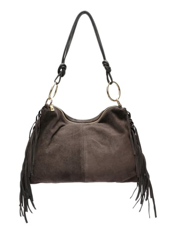 Isabella Rhea Chestnut Brown Cowhide Leather Bag