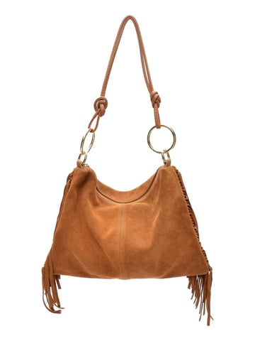 Isabella Rhea Brown Cowhide Leather Bag