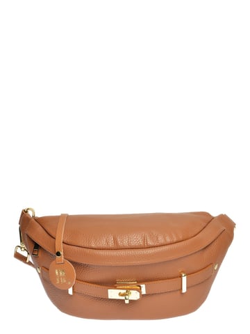 Anna Luchini Two-Tone Cowhide Leather Bag