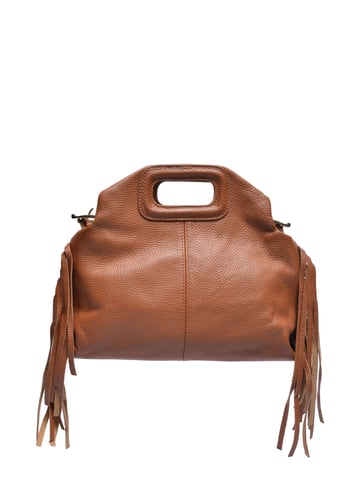 Anna Luchini Brown Cowhide Leather Bag