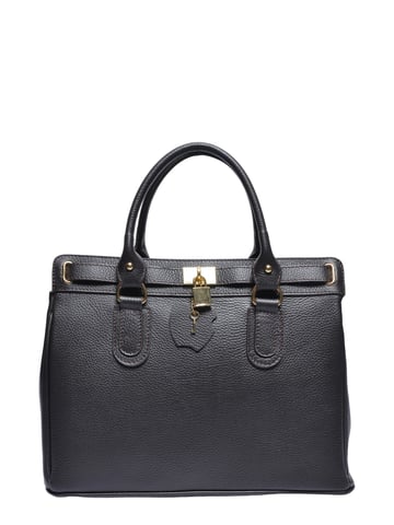 Roberta M Chestnut Brown Cowhide Leather Bag