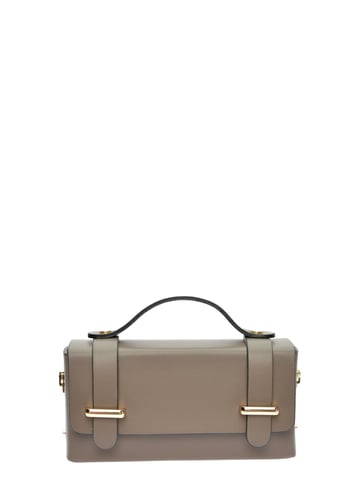 Isabella Rhea Beige Cowhide Leather Bag