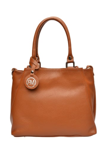 Roberta M Brown Cowhide Leather Bag