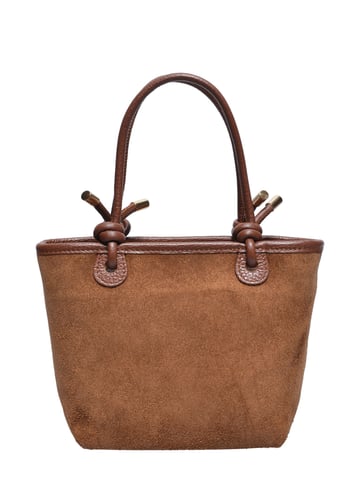 Luisa Vannini COGNAC Cowhide Leather Bag