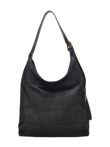 Luisa Vannini Black Cowhide Leather Bag