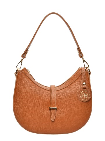 Roberta M Brown Cowhide Leather Bag