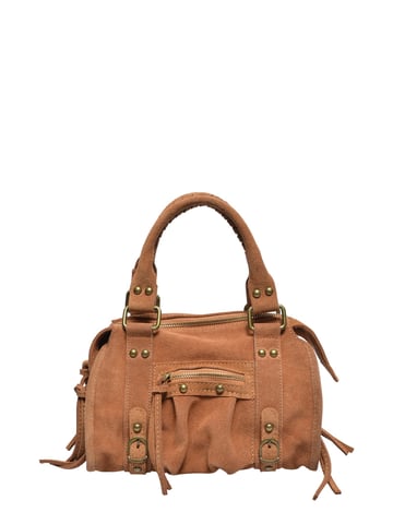 Luisa Vannini COGNAC Cowhide Leather Bag