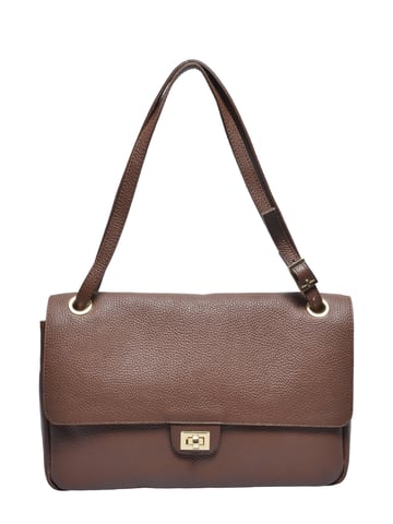 Luisa Vannini BROWN Cow Leather Bag