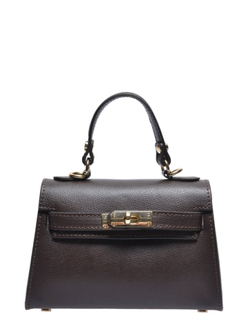 Isabella Rhea Two-Tone Cowhide Leather Bag
