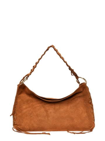 Anna Luchini Brown Cowhide Leather Bag