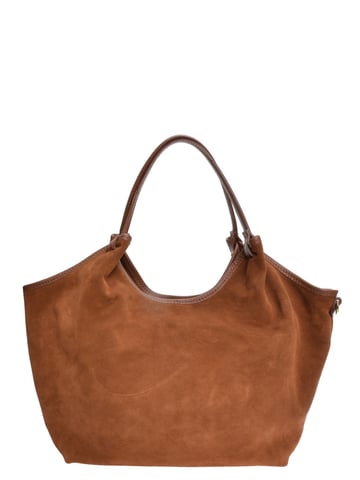 Anna Luchini Brown Cowhide Leather Bag