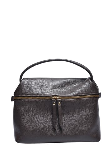 Luisa Vannini Two-Tone Cowhide Leather Bag
