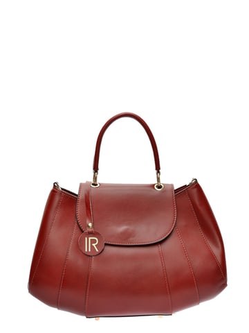 Isabella Rhea Red Cowhide Leather Bag